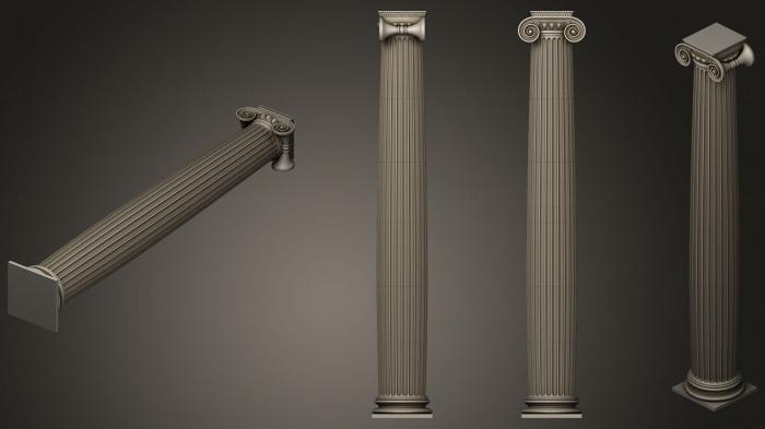 Columns (KL_0094) 3D model for CNC machine